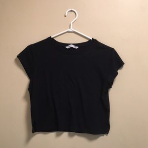Bluenotes black crop top